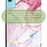 Чехол для DOOGEE T36, Blackview MEGA 2, Oscal Pad 100, Teclast T60 Plus (Розовый мрамор)