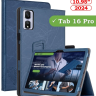 Чехол с узором на Blackview Tab 16 Pro 2024 (голубой)
