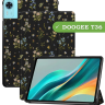 Чехол для DOOGEE T36, Blackview MEGA 2, Oscal Pad 100, Teclast T60 Plus (Цветочки)