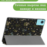 Чехол для DOOGEE T36, Blackview MEGA 2, Oscal Pad 100, Teclast T60 Plus (Цветочки)