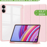 Чехол с прозрачной задней крышкой для Xiaomi Redmi Pad Pro, POCO Pad (розовый), прозр. акрил