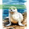 Чехол для iPad 10.9 2022 10th generation, Тюлень