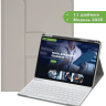 Чехол с клавиатурой для Xiaomi Redmi Pad 2 (светло-серый), поворотный