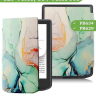 Чехол для PocketBook 634 Verse Pro (Зеленый мрамор)