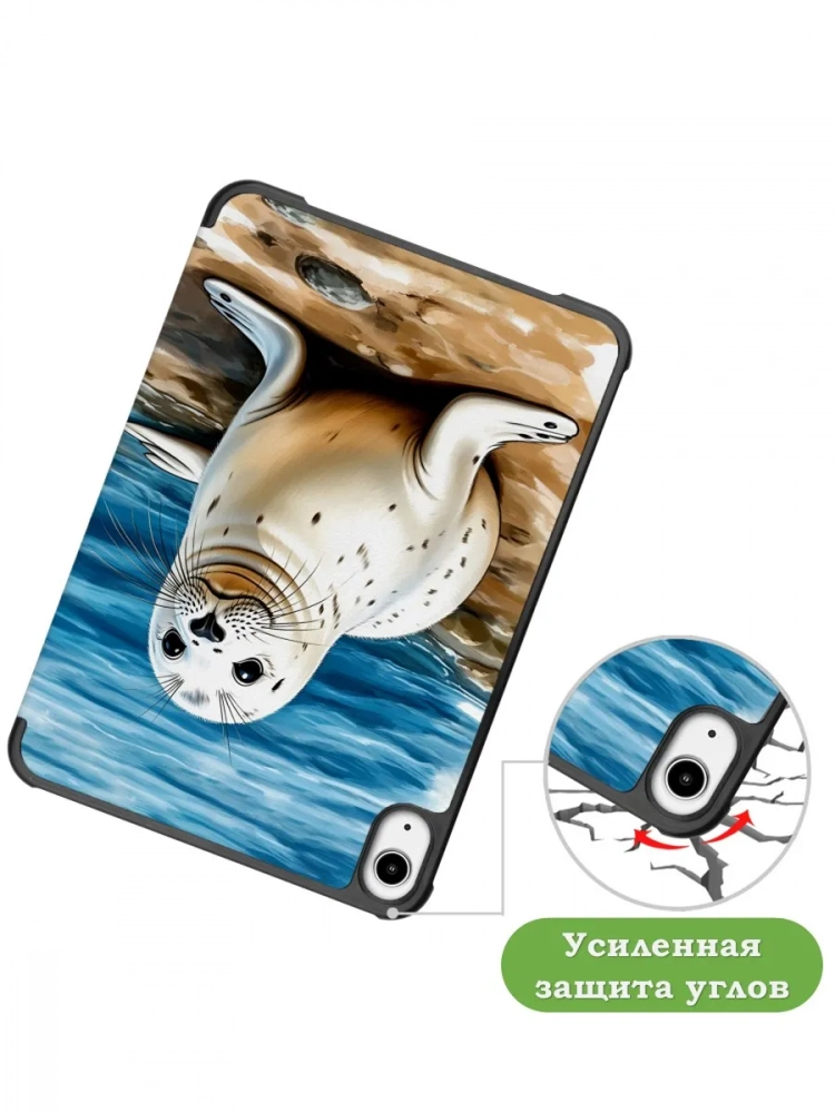 Чехол для iPad mini 6, mini 7, Тюлень Чехол для iPad mini 6, mini 7, Тюлень