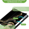 Чехол для Samsung Galaxy Tab S9, S9 FE, S10 FE, S10 Lite (Черный мрамор)