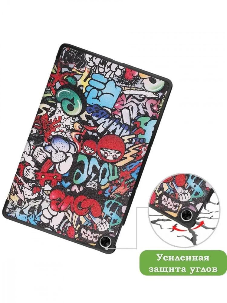Чехол для Realme Pad RMP2103, 10,4, Граффити Чехол для Realme Pad RMP2103, 10,4, Граффити