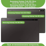 Чехол для Samsung Galaxy Tab S8 Ultra, S9 Ultra 14.6" (серый)