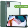 Чехол с прозрачной задней крышкой для Xiaomi Redmi Pad 10,61 (темно-зеленый), прозр. акрил
