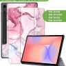 Чехол для Samsung Galaxy Tab S9, S9 FE, S10 FE, S10 Lite (Розовый мрамор)