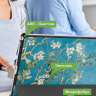 Чехол для Samsung Galaxy Tab S12+ (Plus) (Абрикосовое дерево)