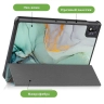 Чехол для TCL NxtPaper 10s, TCL TAB 10s 4G 9080G (2021), Зеленый мрамор