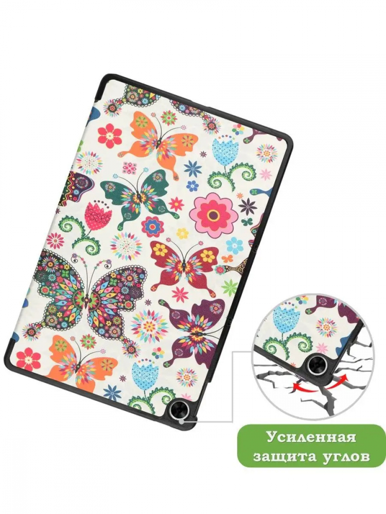 Чехол для Realme Pad RMP2103, 10,4, Бабочки