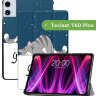 Чехол для Teclast T60 Plus, Blackview MEGA 2, Oscal Pad 100, DOOGEE T36 (Сонный кот)