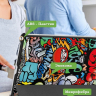Чехол для Samsung Galaxy Tab S12+ (Plus) (Граффити)