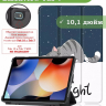 Чехол для Blackview Oscal Pad 10, Blackview Tab 7, Сонный кот