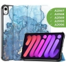Чехол для iPad mini 6, Голубой мрамор