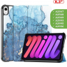 Чехол для iPad mini 6, Голубой мрамор