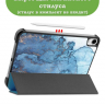 Чехол для iPad mini 6, Голубой мрамор