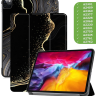 Чехол для iPad Pro 11 2021/2022 (Черный мрамор)