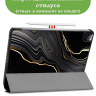 Чехол для iPad Pro 11 2021/2022 (Черный мрамор)