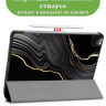 Чехол для iPad Pro 11 2021/2022 (Черный мрамор)