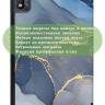Чехол для TCL NxtPaper 10s, TCL TAB 10s 4G 9080G (2021), Синий мрамор