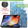 Чехол для Blackview Oscal Pad 10, Blackview Tab 7, Голубой мрамор
