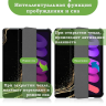 Чехол для iPad mini 6, Чёрный мрамор
