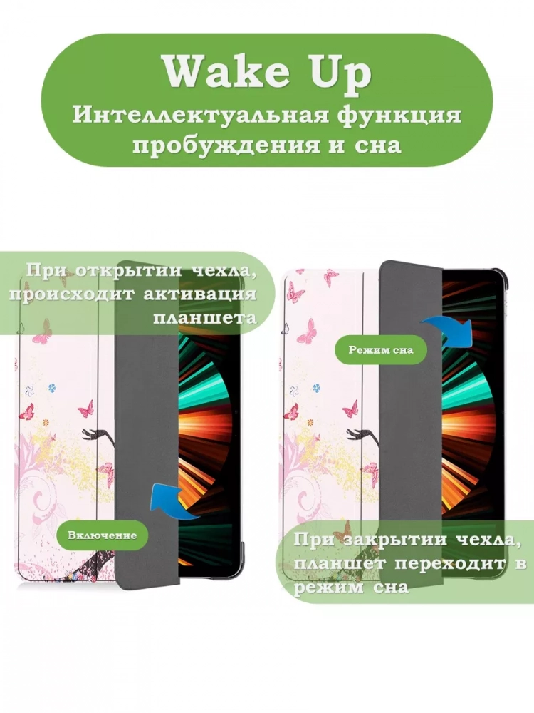 Чехол для iPad Pro 12,9 (2020, 2021, 2022), Фея