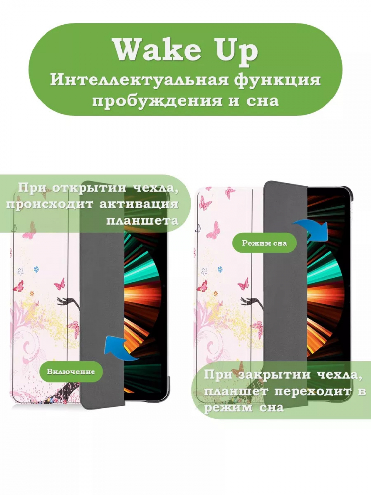 Чехол для iPad Pro 12,9 (2020, 2021, 2022), Фея