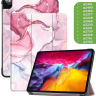 Чехол для iPad Pro 11 2021/2022 (Розовый мрамор)