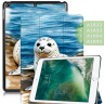 Чехол для iPad 5 2017 / iPad 6 2018, 9,7", Тюлень