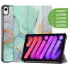 Чехол для iPad mini 6, Зеленый мрамор