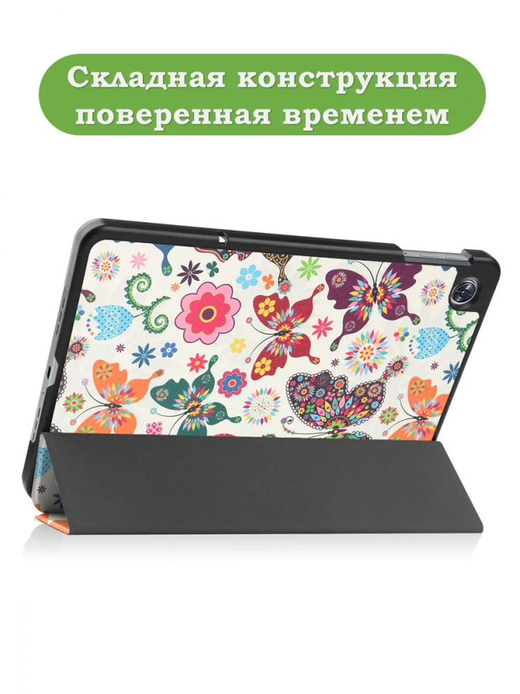 Чехол для Oppo Pad Air, OPD2102A, Бабочки