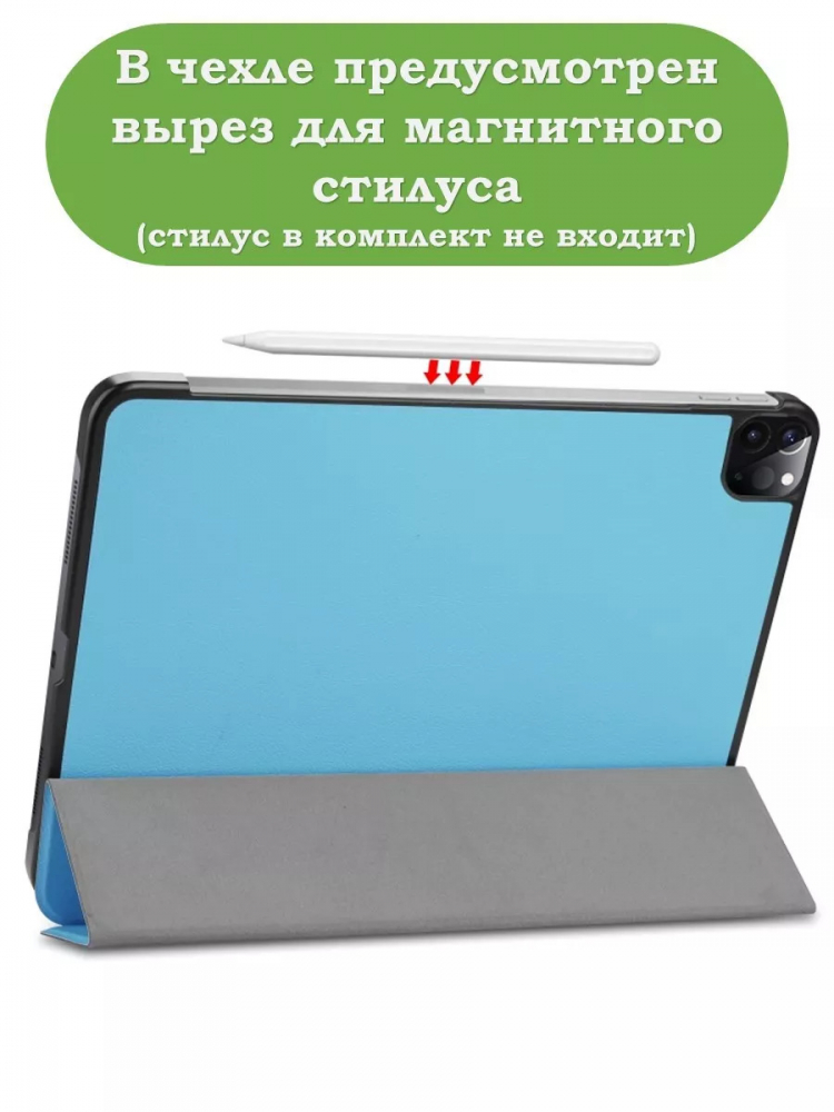 Чехол для iPad Pro 13 (7th gen), 2024 (голубой)