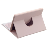 Чехол с клавиатурой для Xiaomi Pad 7, Xiaomi Pad 7 Pro (розовый), поворотный