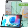 Чехол для Realme Pad RMP2103, 10,4, Зеленый мрамор