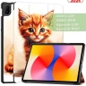 Чехол для HUAWEI MatePad SE 11 2024 (11se), Рыжий котенок