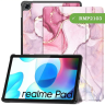 Чехол для Realme Pad RMP2103, 10,4, Розовый мрамор