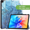 Чехол для Teclast T40 PRO, Голубой мрамор