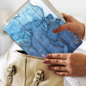 Чехол для Teclast T40 PRO, Голубой мрамор