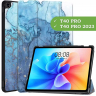 Чехол для Teclast T40 PRO, Голубой мрамор