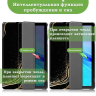 Чехол для TCL NxtPaper 10s, TCL TAB 10s 4G 9080G (2021), Чёрный мрамор