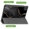 Чехол для TCL NxtPaper 10s, TCL TAB 10s 4G 9080G (2021), Чёрный мрамор