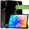Чехол для Teclast T40 PRO, Чёрный мрамор
