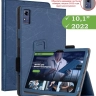 Чехол с узором на CHUWI Hi10 XPro, 10.1" 2022 (голубой)