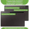 Чехол для Samsung Galaxy Tab S8 Ultra, S9 Ultra 14.6" (Сонный кот)