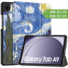 Чехол для Samsung Galaxy Tab A11, A9, Звёздная ночь, Ван Гог