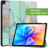 Чехол для Teclast T40 PRO, Зелёный мрамор